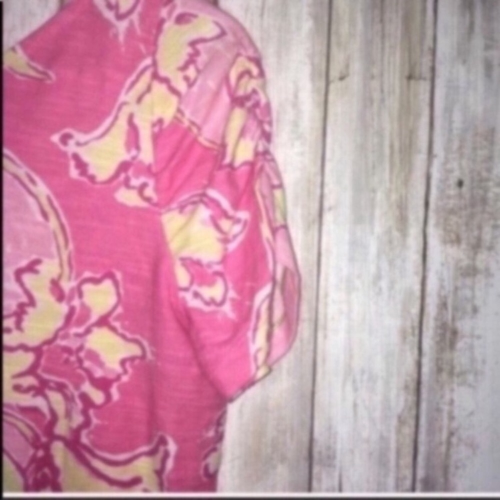 Lilly Pulitzer Yellow Tulip Blouse - Picture 3 of 4